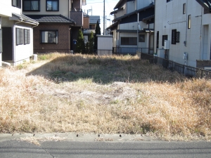 接道より　敷地　東方向