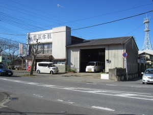 敷地　東側の全景