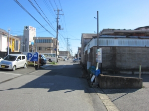 北　接道の様子　東方向