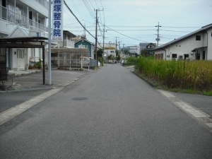 西から北接道