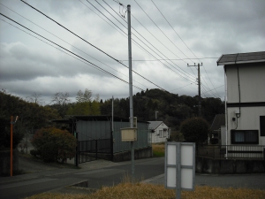 敷地から南東の眺望