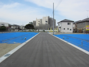 接道　東北方向