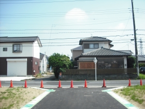 分譲地から南の眺望