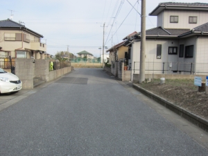 北　接道　東方向