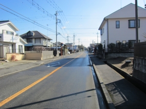 北　接道　東方向