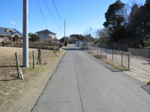 南　接道　東方向