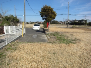 ②側西南から　私道接道（東北）方向