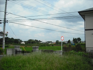 敷地から南東の眺望