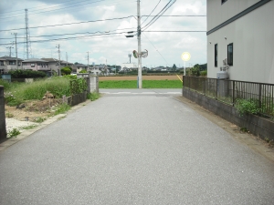 西から南接道