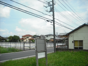 敷地から南東の眺望