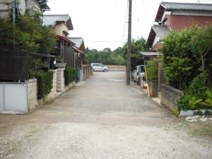 北から南接道