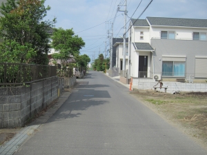 南東　接道　北東方向