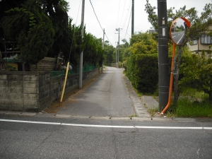 東から北接道