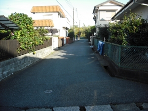 西から北接道