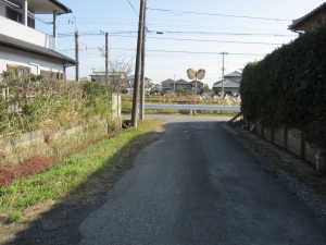 南　道路　東方向