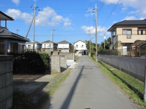 南東　接道　東北方向