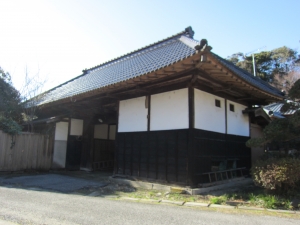 長屋門　東北外観