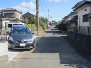 南　接道　東方向