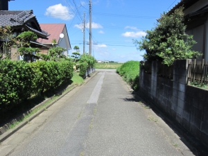 西北　接道　北東方向